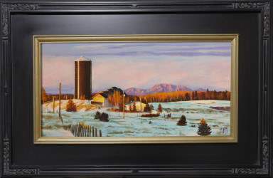 Click to view detail for Sunset in Divide, CO, 10x20 $1100
